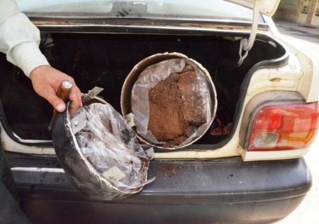 کشف عجیب تریاک در خودرو مزایده‌ای پلیس در کهگیلویه و بویراحمد
