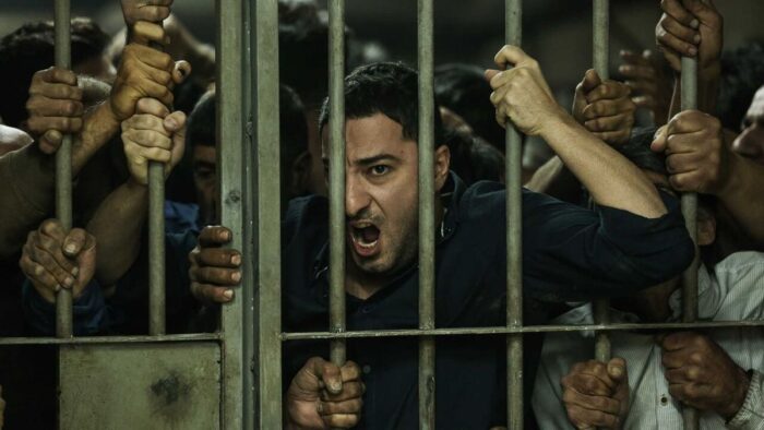 (ویدئو) شیطنت‌های نوید محمدزاده در پشت صحنه‌ «متری شیش و نیم»