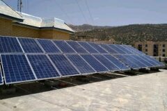 احداث نیروگاه خورشیدی تولید برق در کت بهمئی